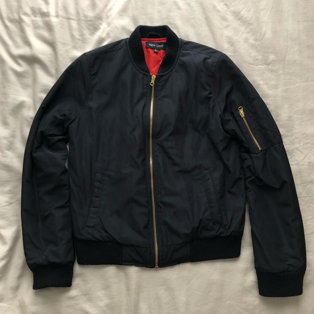 Bomber jacket black